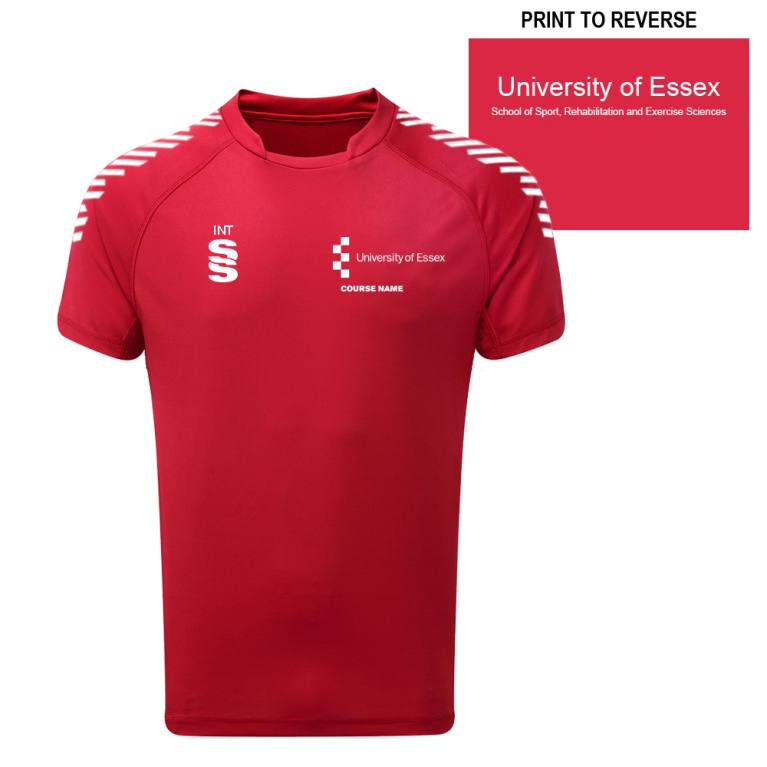 Women's Dual Games Shirt : Red