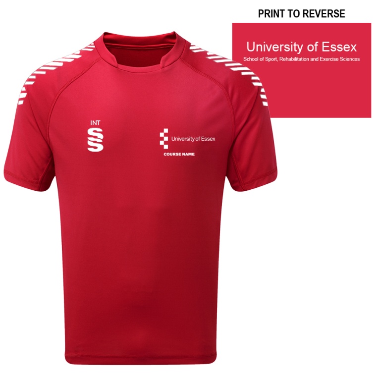 Men's Dual Games Shirt : Red