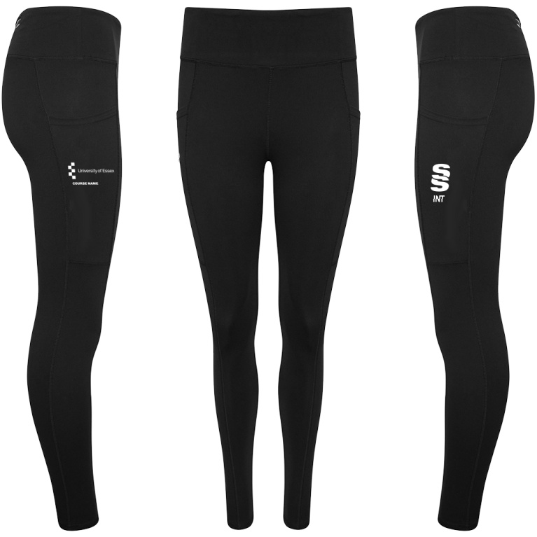 Performance Full Length Leggings : Black